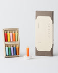 Colorful Rice Wax Candle Vivid Colors Gift Set