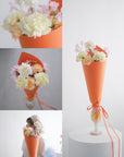 ORANGE CONE BOUQUET |MOTHERS DAY 2025
