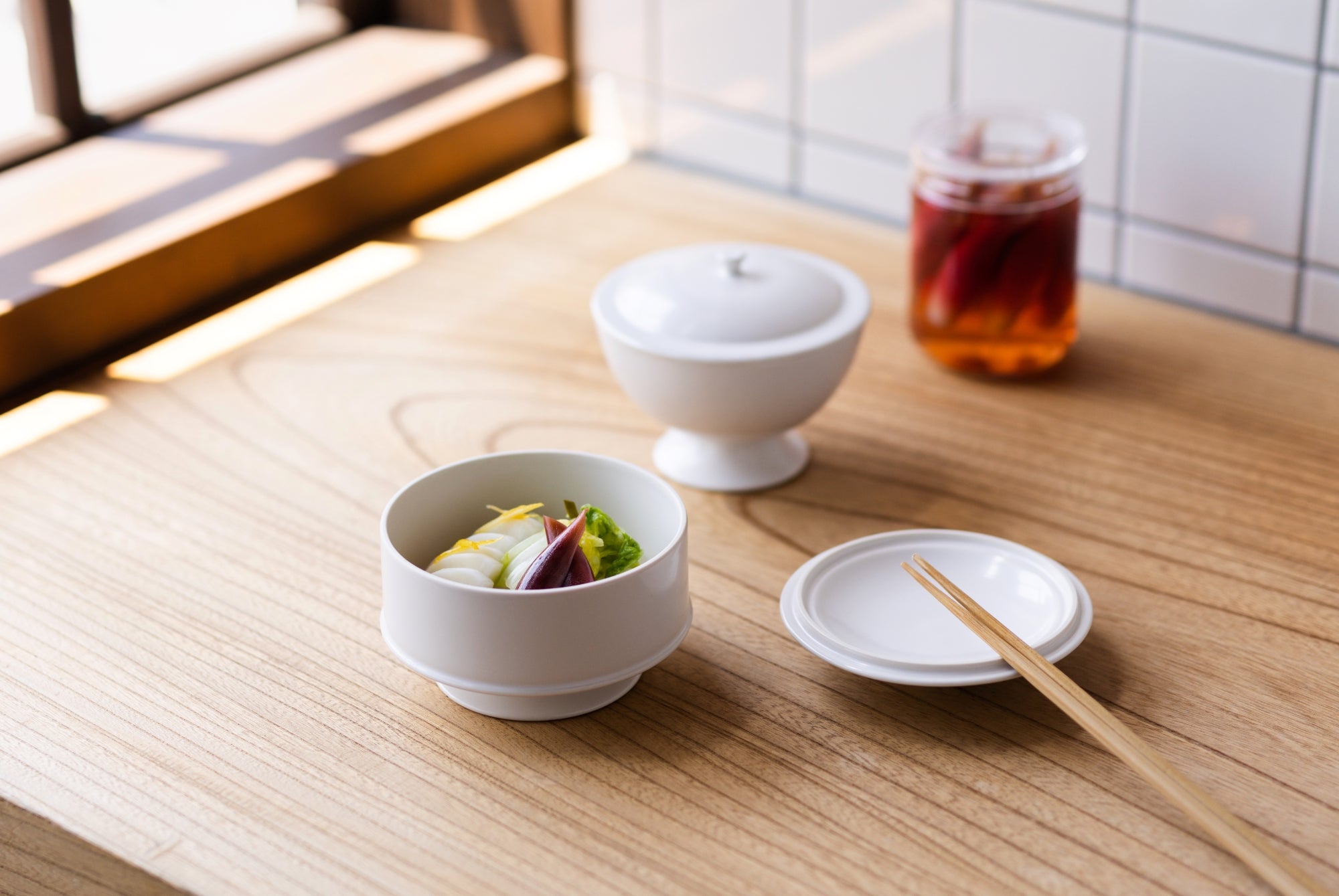 Footed Bowls with Lid 附蓋高腳碗 | JICON