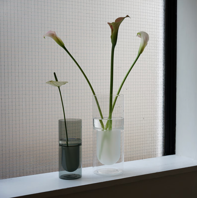 DW VASE (S) 幾何雙層耐熱玻璃花瓶 / 燭台
