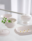 Footed Bowls with Lid 附蓋高腳碗 | JICON